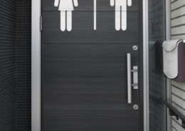 Equipment leasing illustrated by mobile restrooms.