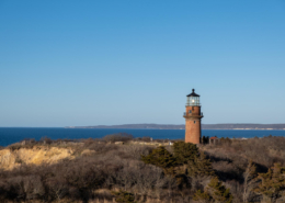 Providence Staffing Service illustrated by a lighthouse along the rhode island coast