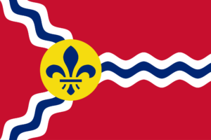 The St Louis city flag.